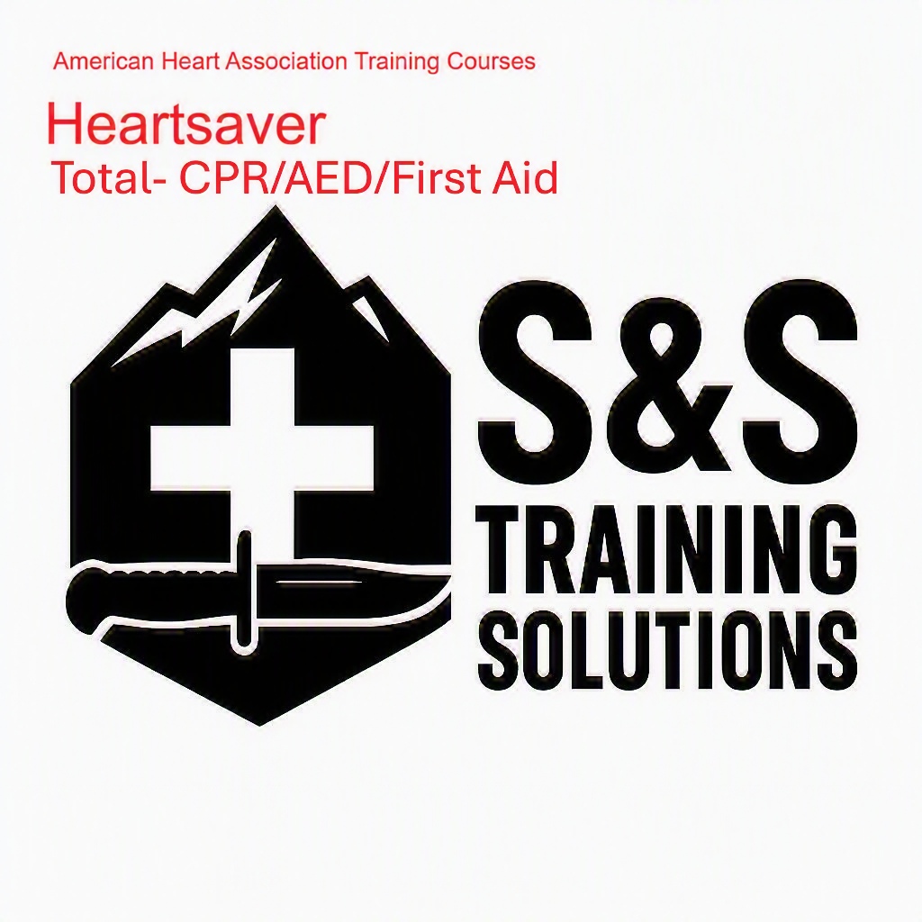 AHA Heartsaver Total: CPR/AED & First Aid Certification Course
